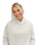 Zeta Lounge & Go Relaxed Hoodie with 3D Puff  Embroidered Crown