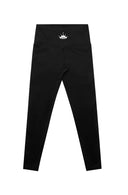 Zeta Athleisure Leggings with Crown on Back