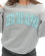 Zeta Beyond Soft Oversized Sweatshirt with Arch Name Graphic