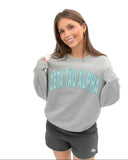 Zeta Beyond Soft Oversized Sweatshirt with Arch Name Graphic