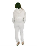Zeta Lounge & Go Relaxed Sweatpants with Crown Name Graphic on Leg